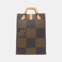 Louis Vuitton Nigo Giant Damier Ebene Monogram Canvas Tote Bag 1141126
