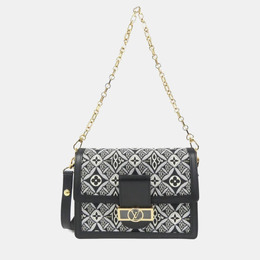 Louis Vuitton Gris Monogram Jacquard Dauphine MM Since 1854 Shoulder Bag 1141135