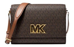 Michael Kors Женская Сумка Через Плечо Mimi Michael Kors, Brown 35t2g8im2b-brown | brown