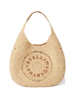 Stella McCartney logo-embroidered tote bag 28455448