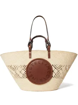 Stella McCartney logo-perforated tote bag 28455451
