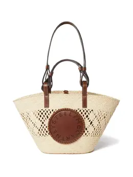 Stella McCartney logo-perforated tote bag 28455455