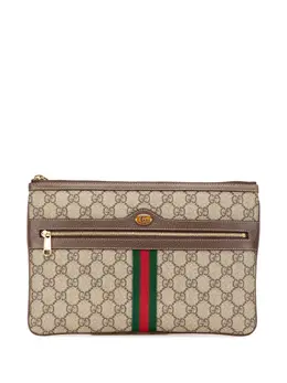 Gucci 2016-present Large GG Supreme Ophidia Web clutch bag 29955293