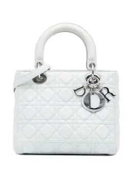 Christian Dior 2015 Medium Grained Calfskin Cannage Lady Dior satchel 29955480