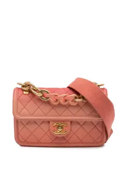 Chanel 2018-2019 Small Quilted Caviar Sunset On The Sea Flap satchel 29955746