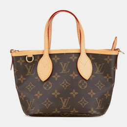 Louis Vuitton Brown PVC Leather Monogram Neverfull BB Shoulder Bag 1141181