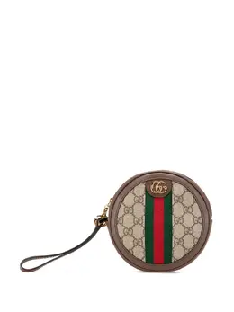 Gucci 2016-2024 GG Supreme Ophidia Round clutch bag 29991828