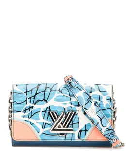 Louis Vuitton 2015 Epi Aqua Twist Wallet on Chain crossbody bag 29991852