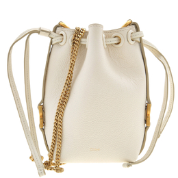 Chloe Marcie Grained Leather Micro Bucket Bag chc23ap844i31110
