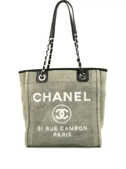 Chanel Deauville shopping tote bag 20220939
