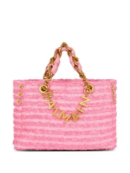 Balmain 1945 Soft Tweed shoulder bag 28672412