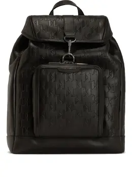 Karl Lagerfeld K/Loom leather backpack 29166025