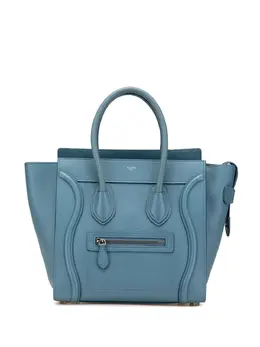 Celine 1990-2024 Micro Calfskin Luggage tote bag 30031560