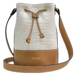 Burberry Mini Canvas Bucket Bag 8084614