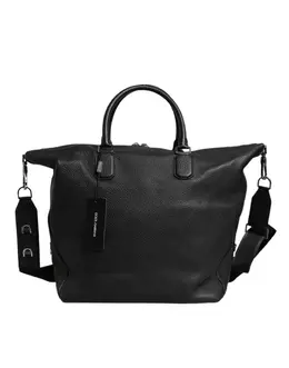 Dolce & Gabbana Black Calfskin Leather Hand Shoulder Duffle Bag bag4347