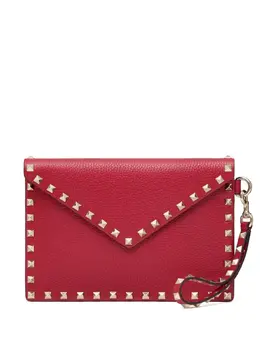 Valentino Garavani Rockstud-embellished leather mini bag 23445565