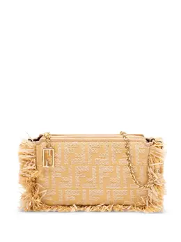 Сумка Baguette с бахромой Fendi, нейтральный 29825471 | нейтральные цвета