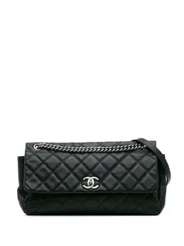 Chanel 2012 Quilted Iridescent Caviar Lady Pearly Flap crossbody bag 30032774