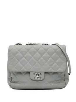 Chanel 2018 Large Quilted Caviar Urban Companion Flap crossbody bag 30037033