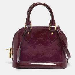 Louis Vuitton Amethyste Monogram Vernis Alma BB Bag 1143342