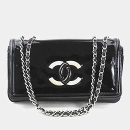 Chanel Black Patent Leather Shoulder Bag 1144045