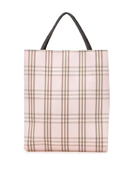 Burberry 2000-2017 House Check Cotton tote bag 30064203