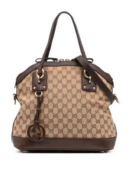 Gucci 2016-2024 GG Canvas Charm Dome satchel 30064354