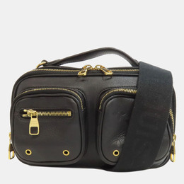 Louis Vuitton Black Leather Utility Crossbody Bag 1145123