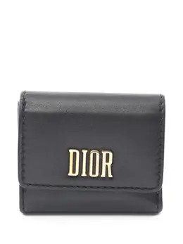 Christian Dior 2010s logo-lettering leather wallet 29914558
