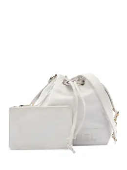 Chanel 1996-1997 logo-print bucket bag 29914605