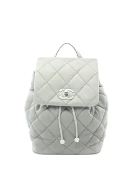 Chanel 2021 diamond-quilted backpack 29914620