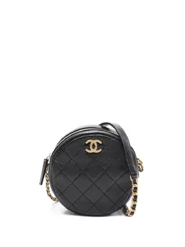 Chanel 2020-2021 mini matelassé leather shoulder bag 29915294