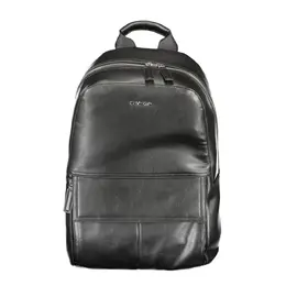Calvin Klein ca-38036 Black Men's Backpack: Urban Explorer Style with Recycled Polyester
