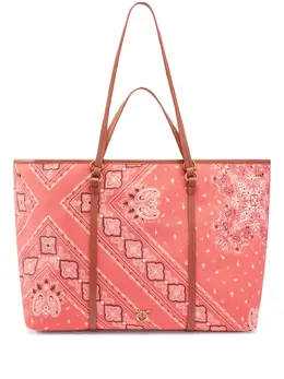 Pinko paisley-print tote bag 27216294