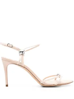 Casadei 80mm crystal-embellished sandals 29695932