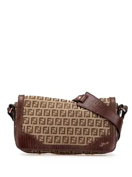 Fendi 2000-2010 Zucchino Canvas shoulder bag 30065659