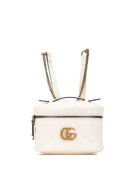 Gucci 2000-2015 Mini GG Marmont Matelasse Leather Round backpack 30067618