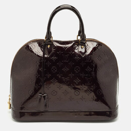 Louis Vuitton Amarante Monogram Vernis Alma GM Bag 1145889