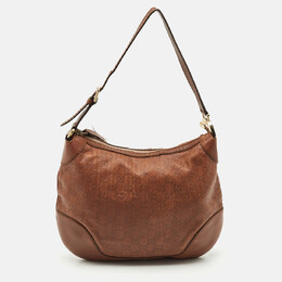 Gucci Brown Guccissima Leather Charlotte Hobo 1146023