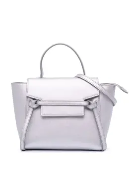 Celine 2018 Nano Laminated Calfskin Belt Bag satchel 30103996