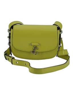 Женская сумка через плечо Jimmy Choo из лаймовой кожи, желтый 7596334448700 | yellow