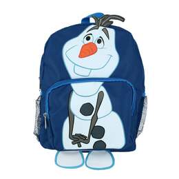 Детский 12-дюймовый рюкзак Frozen Olaf с 3D волосами и ногами Disney, синий 7853580451900 | blue