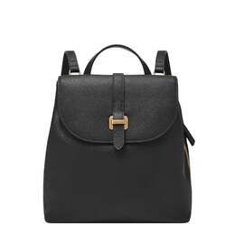 Женский рюкзак Fossil из кожи Emery, черный 7819970543676 | black