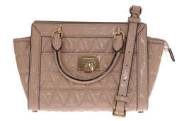 Сумка через плечо Michael Kors Chic Leather - женская VIVIANNE, бежевый 7914763321404 | beige