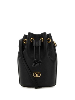 Valentino Garavani Vlogo Signature Mini Leather Bucket Bag wp0aj2snp0no