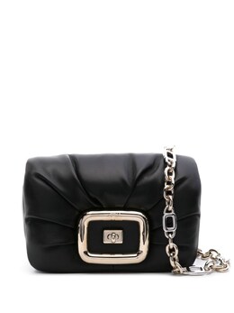 Roger Vivier Viv Choc Mini Leather Crossbody Bag rbwaogj0100ydrb999