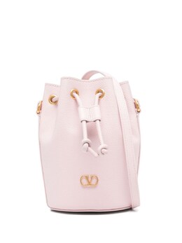 Valentino Garavani Vlogo Signature Mini Leather Bucket Bag wp0aj2snp16q