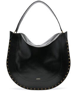 Isabel Marant Oskan Leather Hobo Bag pp0200fa-b2c02m01bk