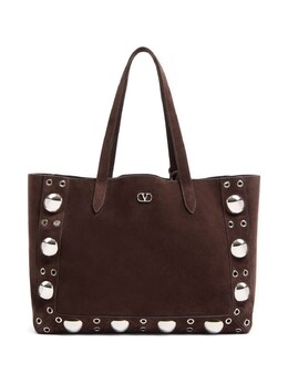 Valentino Garavani Nellcote Suede Leather Tote Bag wb0r79jet0to