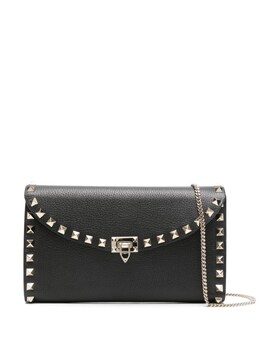 Valentino Garavani Leather Rockstud Mini Bag With Strap wp0z81vsh0no